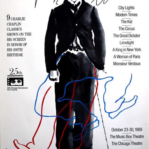 Chaplin Lives Poster (25th Anniversary)
