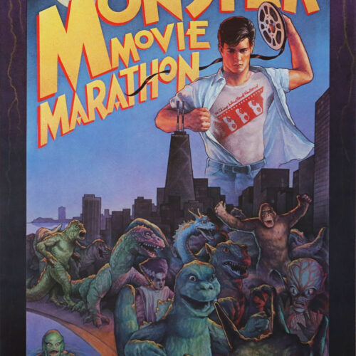 Monster Movie Marathon Poster